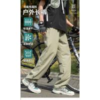 Pantalones Ligeros de Seda de Hielo de Moda Secado Rápido, Ligereza, Estilo Casual para Hombres en Verano al Aire Libre - details 0
