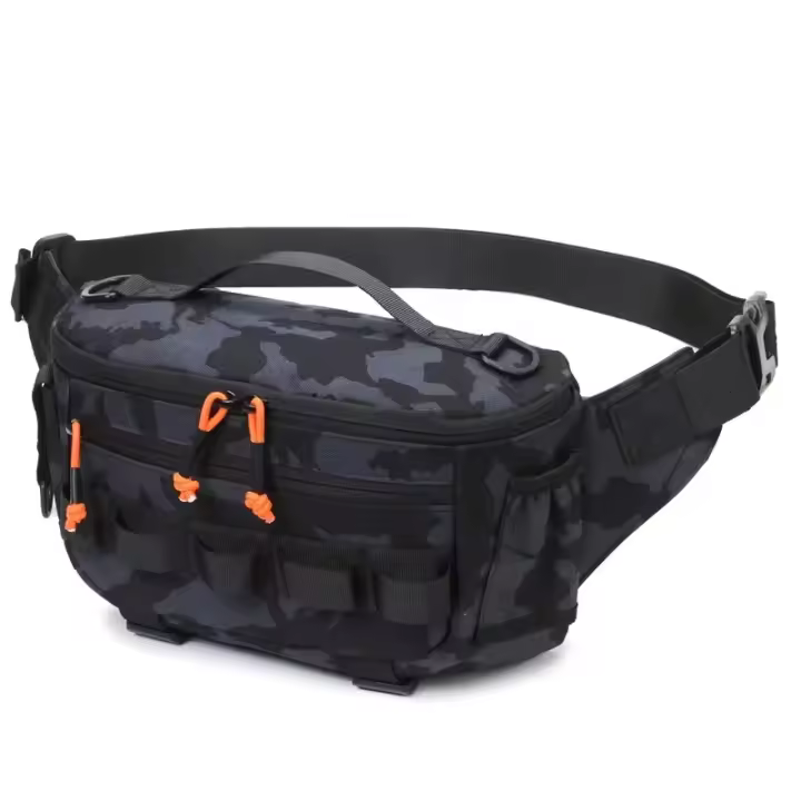 Mochila táctica de pecho para acampar Bolsa de cintura para gimnasio al aire libre - 1