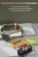Correa Mi Band 7 6 5 para Mi Band 7 Correa de muñeca Correa de reloj de repuesto suave TPU silicona Miband 6 5 pulsera - details 4