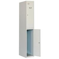 Taquilla Vestuario Metálica, 1 Puerta, Incluye Llave, 1800x300x500 mm, Gris - Simonlocker - details 4