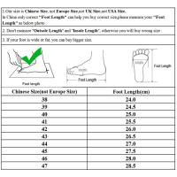 Chanclas de verano para Hombre, zapatillas de cuero ligeras y cómodas, zapatos planos para la playa, chanclas para interiores y exteriores, Chanclas para Hombre Piel - details 5