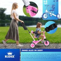 Bicicleta de Equilibrio, Triciclo para niños de 1 año a 5 Años, Capacidad de Carga hasta 25kg, Incl. Manillar/Barra de Seguridad/Cinturón de Seguridad/Timbre/Espejo. - details 26
