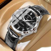 Reloj de hombre cinturón impermeable casual reloj de cuarzo - details 5
