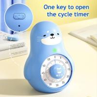 Temporizador Visual de 60 Minutos Recargable por USB Herramienta de Gestión del Tiempo sin Distracciones para Tareas Escolares, de Aprendizaje, de Cocina - details 4