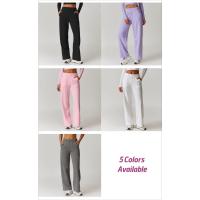 Pantalones acampanados de mujer con logotipo personalizado, con bolsillos, casuales, holgados, para yoga, deportivos. - details 1