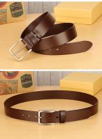 Cinturón con hebilla de Pin de aleación de PU para hombre, cinturones de ocio de negocios, cinturones negros de invierno para hombre - details 11