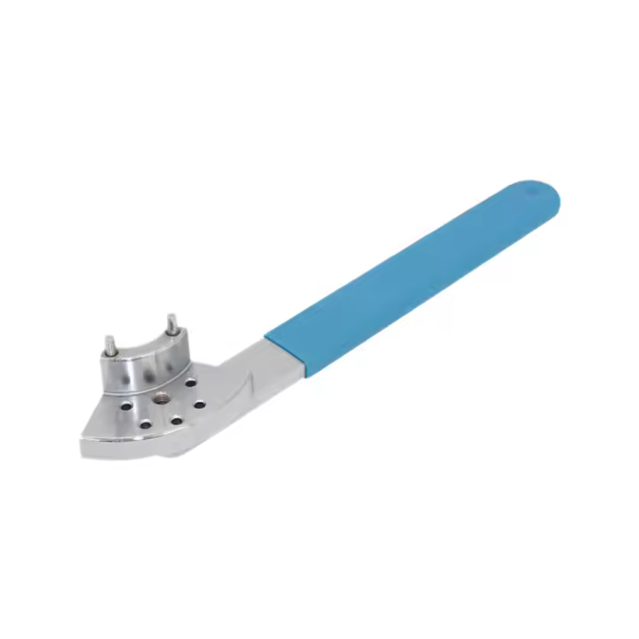 Llave de polea de ajuste tensor de tensión de correa de distribución de motor de coche, herramientas de garaje de reparación de automóviles - 1