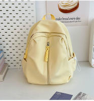 Mochila de viaje de gran capacidad, novedad de 2025, mochila escolar sencilla de Color sólido para estudiantes, Mochila deportiva, bolsa para ordenador - details 24