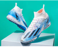 Botas de Fútbol Hombre 2025 Caña Alta con Tacos Largos o Cortos TF |   Antideslizantes, Ligeras y Profesionales – Tallas 34-45 - details 33