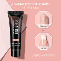 Esmalte de Uñas ROSALIND 60ml Polygel Extension Gel Para Constructión Rápida de Uñas Falsas Acrílicas Color Nude Pink - details 14