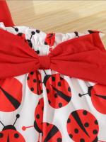 Conjunto de Verano de Mariquita 2 Piezas de Ropa de Niña sin Mangas y Pantalones Cortos - details 6