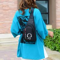 Bolso de pecho Simple Glow para hombre, bolso cruzado de nailon multifuncional de gran capacidad, bolso de hombro impermeable para viaje y ciclismo - details 4