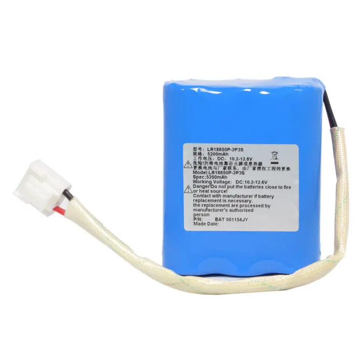 Batería de Monitor de signos vitales para Qinhuangdao, Yanda, Bosheng, HY-800, LR18650P-2P3S - 1