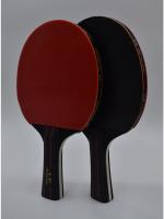Raqueta de tenis de mesa para niños y estudiantes de escuela primaria, juego de raqueta horizontal recta, cuatro estrellas, genuino, principiante, adulto - details 7