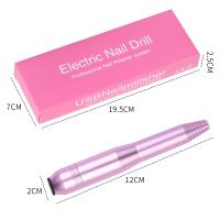 Lijadora de uñas eléctrica de Metal de alta potencia, removedor de esmalte de Gel, Herramientas Portátiles, taladro de uñas, cortador de fresado para manicura - details 6