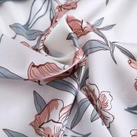Pijama de seda estampado de dos satén para mujer, albornoz+pijama, conjunto de salón, pijama - details 4