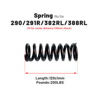 Amortiguador trasero para motocicleta EXA 290 291R, resorte especial para bicicleta, 120mm - details 7