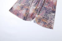 Short holgado para mujer, estampado de orejas de madera, cuello con tirantes, nuevo - details 16
