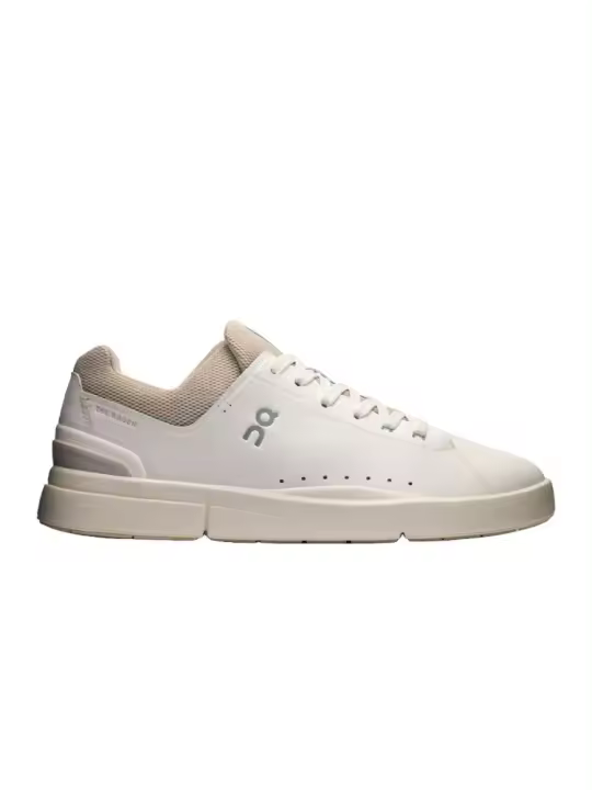 Zapatillas Beige On Running The Roger Advantage Blanco/Sand Hombre Ajuste Y Amortiguación Mejorada - 1