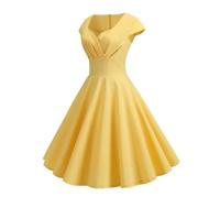 Vestido Pin Up Vintage Rockabilly para Mujer en Verano 2025 Elegante Falda de Fiesta Retro Casual - details 7