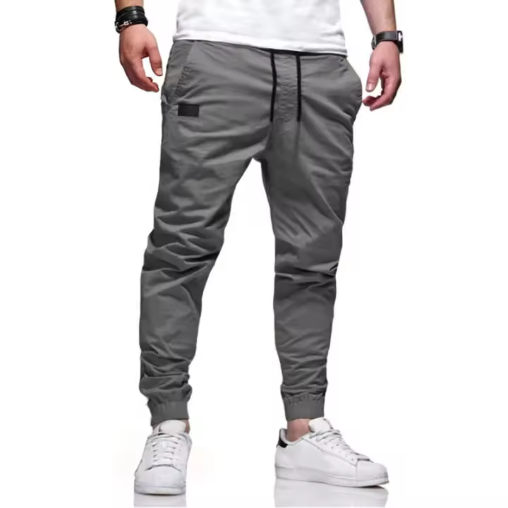 Pantalones casuales de cadera para hombres pagados, pantalones al aire libre, - 1