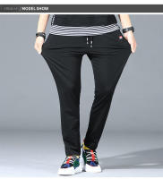 Pantalones De Deporte Para Hombre Algodón Suelto Cintura Elástica Jogging Tracksuit Deportivos Casuales De Temporada Todo El Año - details 9