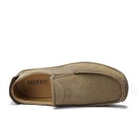 Nuevo casual con ante y cuero de caucho alto para calzado deportivo de hombre. - details 2