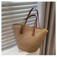 Bolso de Paja Grande Capacidad Estilo Nuevo para 2025 Bolso de Playa Tejido para Mujer - details 20