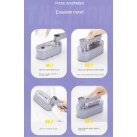 Plancha de vapor portátil para ropa, vaporizador de 1200W para tela Variable, giratoria de 180 ° para el hogar y los viajes, enchufe estadounidense-púrpura - details 7