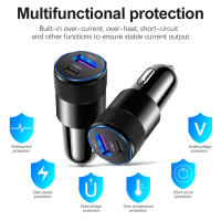 Cargador de Coche USB 3.1A Cuerpo de Metal con 2 Puertos y Luz Indicadora - details 6