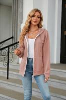 Sudadera con Capucha para Mujer Manga Larga, Bolsillo, Moda Primavera-Otoño, Tendencia 2025 - details 20