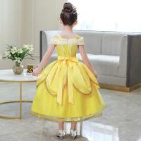 Belle Cosplay Vestido de princesa niñas cumpleaños encanto disfraz niños carnaval fiesta puesta en escena Vestido niños disfraz Vestido - details 20