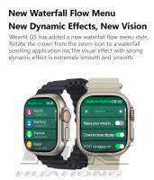 HK9 ultra 2 Max reloj inteligente, dispositivo con inteligencia Artificial IA, detección de frecuencia cardíaca, recordatorio de información, 1GB, AMOLED, novedad de 2024 - details 7