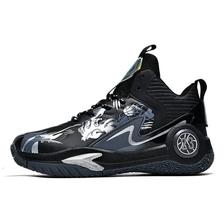 Zapatillas deportivas de moda para hombre, calzado deportivo para exteriores Unisex, zapatos de baloncesto antideslizantes ligeros - 1
