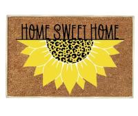 Colchoneta de girasol colchoneta de bienvenida de girasol alfombra exterior colchoneta de girasol colchoneta de primavera y verano decoración de sol - details 0