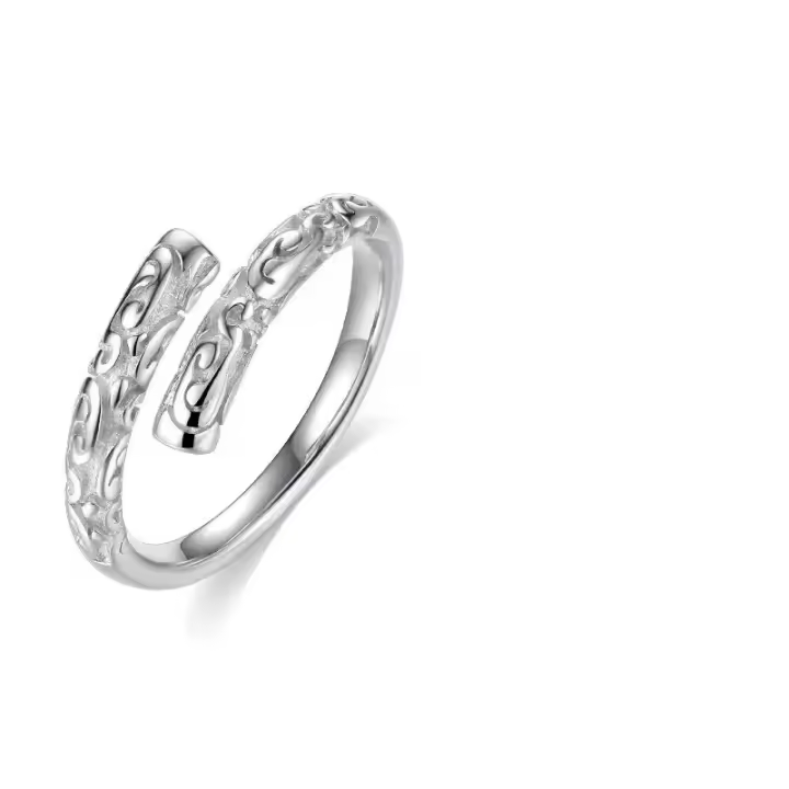 Black Myth Wukong Ruyi - Anillo De Plata De Ley Con maledición De Apriete, Estilo Chino - 1