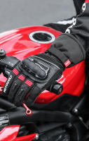 Guantes reflectantes para motocicleta, manoplas cálidas, impermeables, resistentes al viento, táctiles, para Invierno - details 13