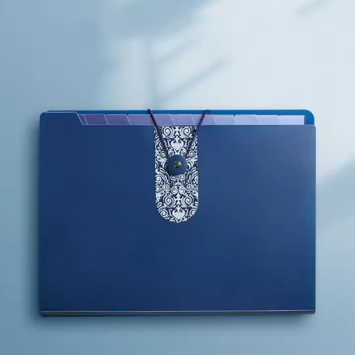 Carpeta de papel de prueba de almacenamiento de clasificación, bolsa de órgano para documentos de oficina de gran capacidad, organizador de papel, productos de archivo, carpeta de archivos - 1