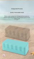 Juego de Juguete de Playa Ecológico Bloques de Construcción de Trigo Cubo de Arena - details 6