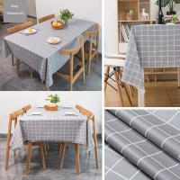 HomeAce-Mantel de rejilla impermeable para mesa, Protector Rectangular, a prueba de polvo, para cocina, comedor, a prueba de aceite - details 5