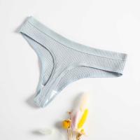 Tanga Femenina de Algodón Sexy Cintura Baja, Cómoda, Transpirable para Damas - details 3