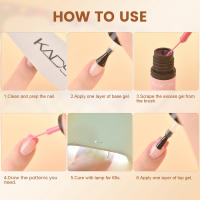Kit de Esmalte de Uñas KADS con Línea de Gel en 32 Colores para Diseño de Manicura DIY en Salón de Uñas con Embalaje - details 9