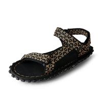Nuevas sandalias de los hombres, sandalias de suela blanda, chanclas con estampado de leopardo, comercio al aire libre, ropa de playa antideslizante - details 0