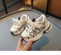 Zapatillas deportivas informales para niños y niñas, zapatos de malla transpirable, resistentes al desgaste, con gancho y bucle, a la moda, novedad de otoño, 2024 - details 11
