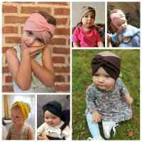 Diadema Para Bebés De Color Sólido Con Nudo Cruzado Diademas Elásticos Para Niñas Turbante Con Lazo Bonito Accesorios Para El Cabello De Bebés - details 0
