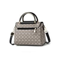 Mochila de Lujo Leten con Patrón Geométrico Paisley Bolso de Mano Elegante y Versátil - details 2