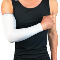 Manga de compresión para brazo deportivo, calentador de brazo para correr, protección UV, voleibol, bandas de protección solar, 1 piezas - details 18