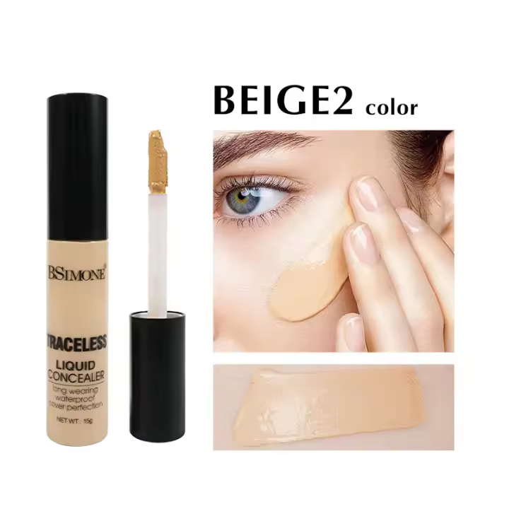 Bsimone base hidratante de larga duración corrector hidratante no fácil de quitar maquillaje corrector iluminador - 1