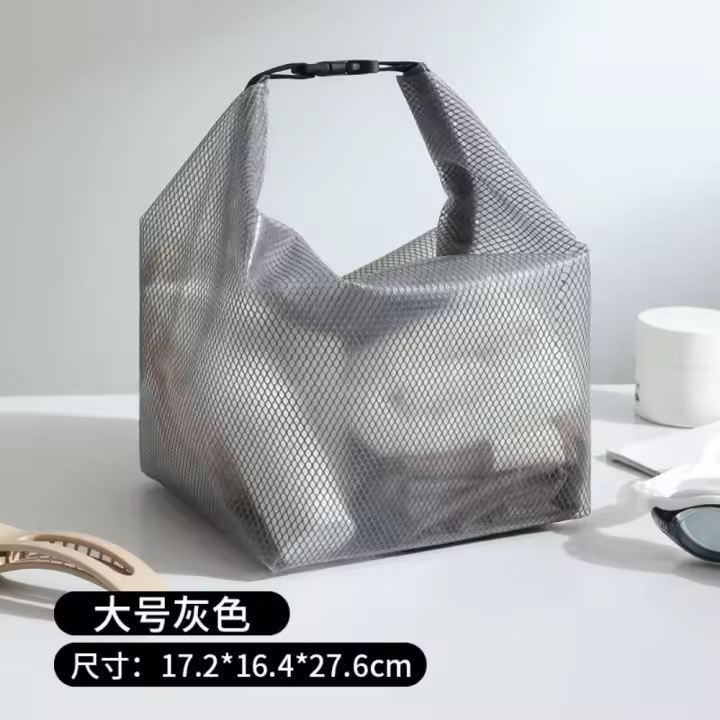 Bolsa de Almacenamiento Impermeable de Gran Capacidad Bolsa Portátil para Maquillaje de Viaje - 1