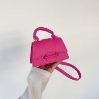 Mini bolso de hombro cruzado de cuero PU vintage para mujer - details 5